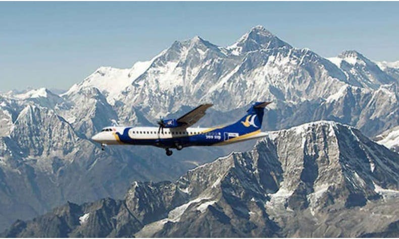 Mountain Flight in Nepal for Everest