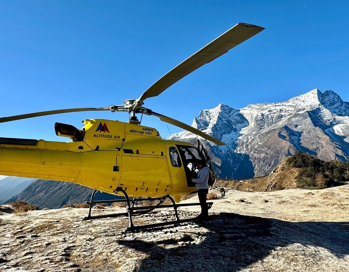 Why Everest Base Camp Trek and Return by Helicopter?