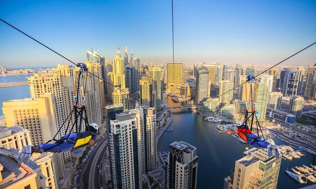 Zipline in Dubai