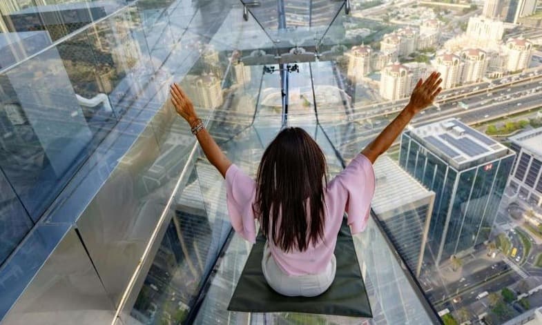 Sky View Observatory in Dubai