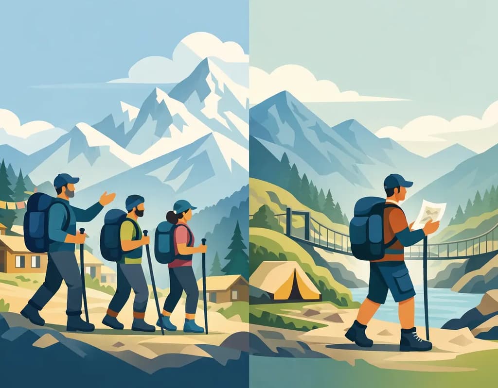 Guided Trek vs Independent Nepal Trips