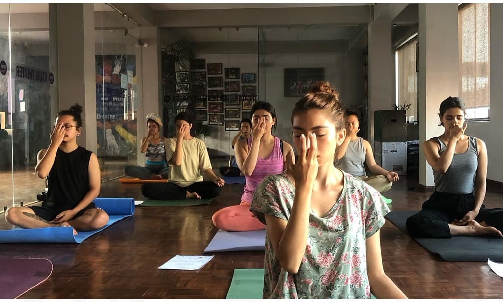 Yoga in Kathmandu