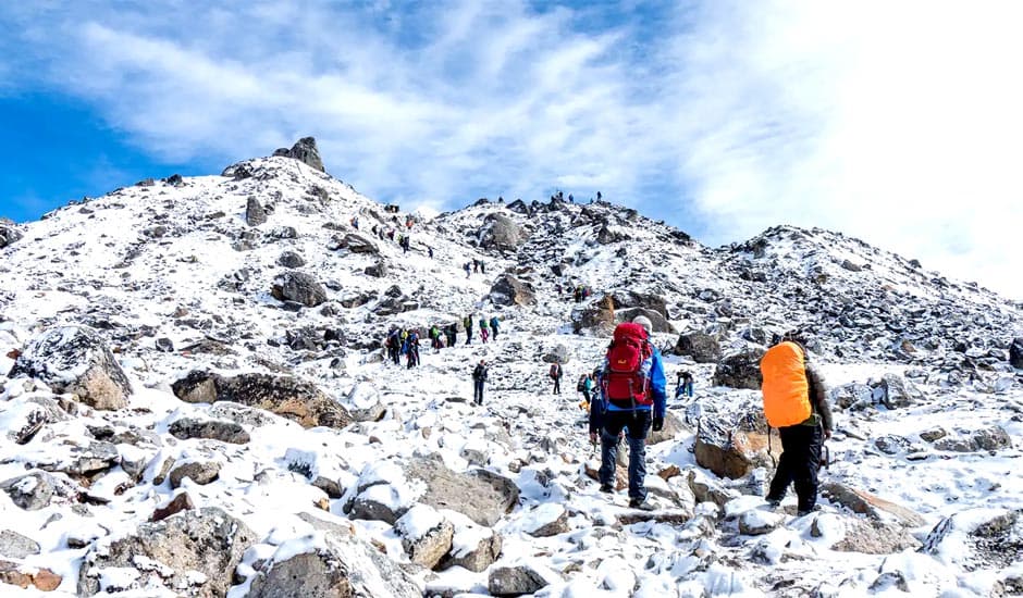 Lobuche To Gorak Shep