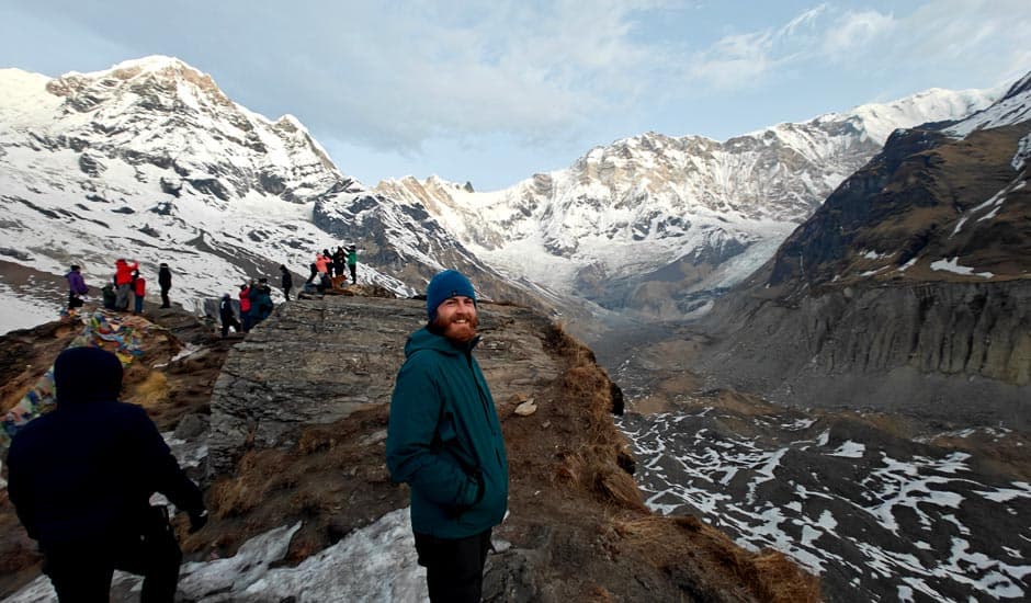 Stunning View Of Annapurna Base Camp